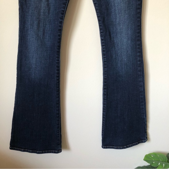 Abercrombie & Fitch ‘Madison’ Y2K low rise dark wash flared jeans - size 2 / 26 - Picture 3 of 15